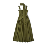 Women's High Slit Evening Maxi Dress