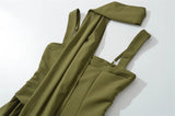 Women's High Slit Evening Maxi Dress