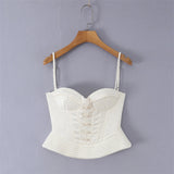 Women's Corset Bustier Crop Top