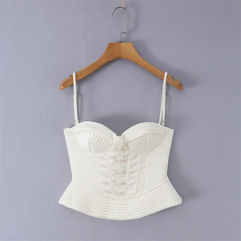 Women's Corset Bustier Crop Top