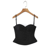 Women's Corset Bustier Crop Top