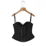 Women's Corset Bustier Crop Top