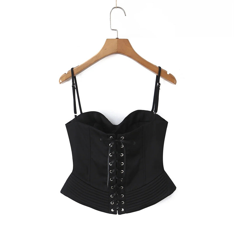 Women's Corset Bustier Crop Top