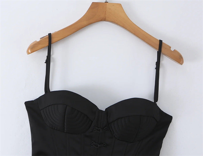 Women's Corset Bustier Crop Top