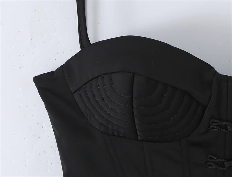 Women's Corset Bustier Crop Top