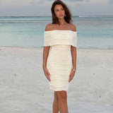 Women's Off Shoulder Mini Dress