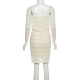 Women's Off Shoulder Mini Dress