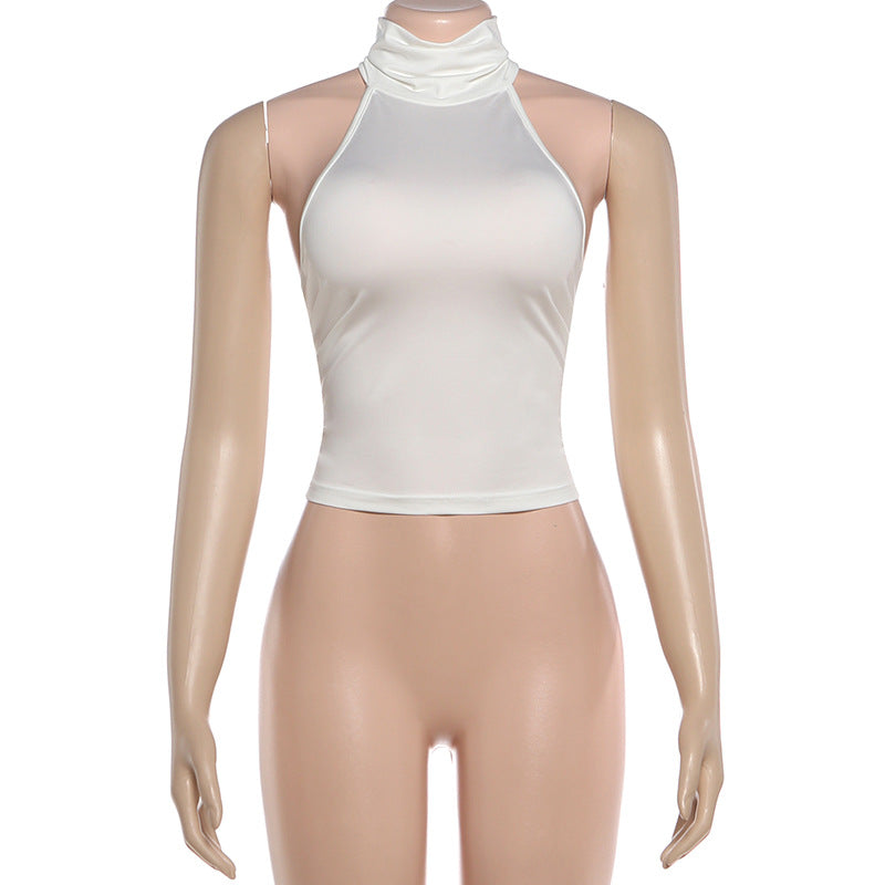 Women's Halter Neck Crop Top