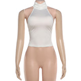 Women's Halter Neck Crop Top