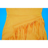 Women's Pleated Maxi Dress with Halter Neck