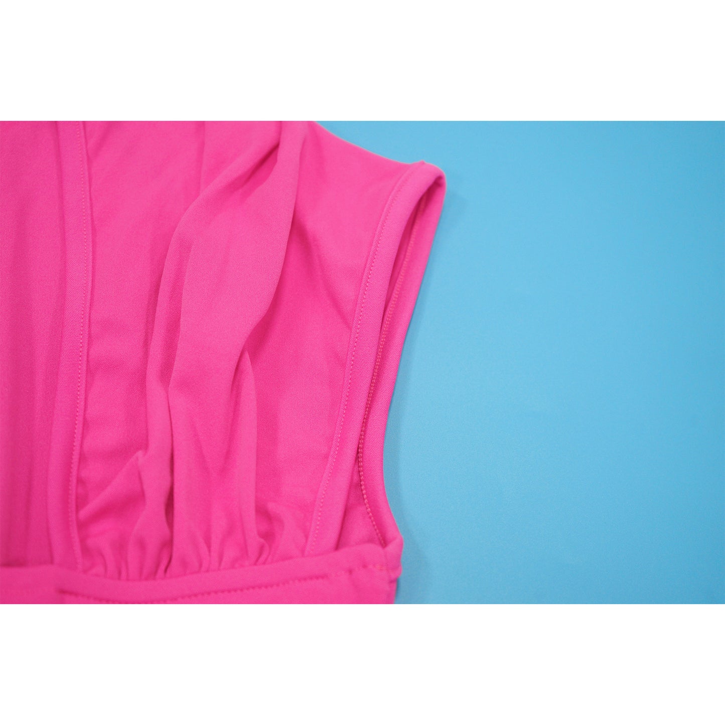 Women's One Shoulder Belted Mini Dress