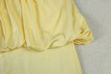 Women's Strapless Ruched Maxi Dress
