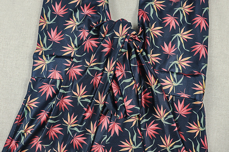 Women's Halter Neck Printed Jumpsuit