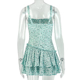Women's Floral Printed Mini Dress