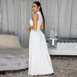 Women's High Neck Maxi Dress