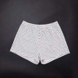 Women's Polka Dot Blouse & Shorts Set