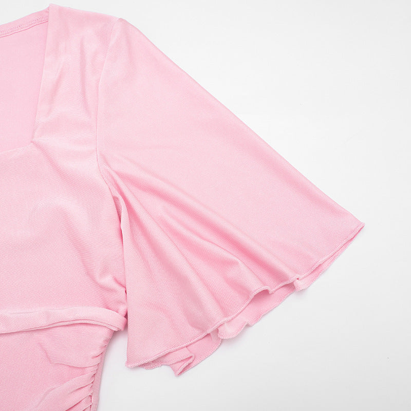 Women's Crop Top & Capri Pants Set