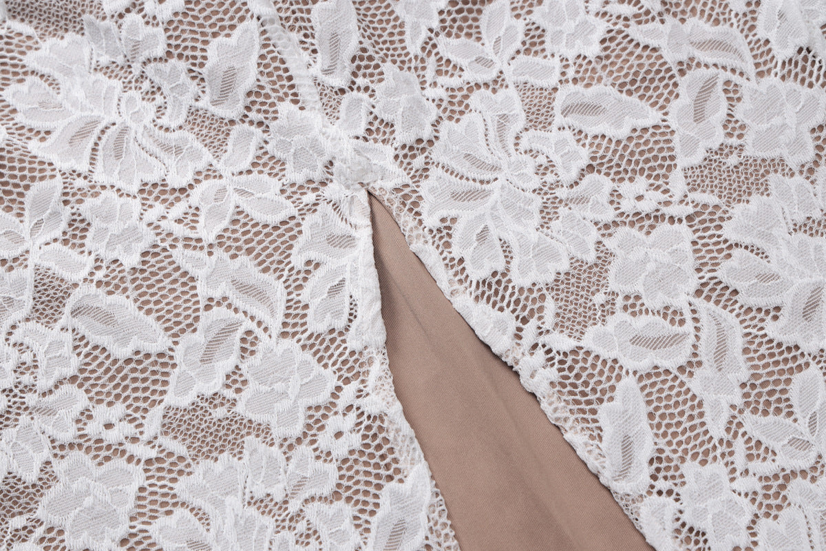 Women's Lace Bodycon Maxi Dress