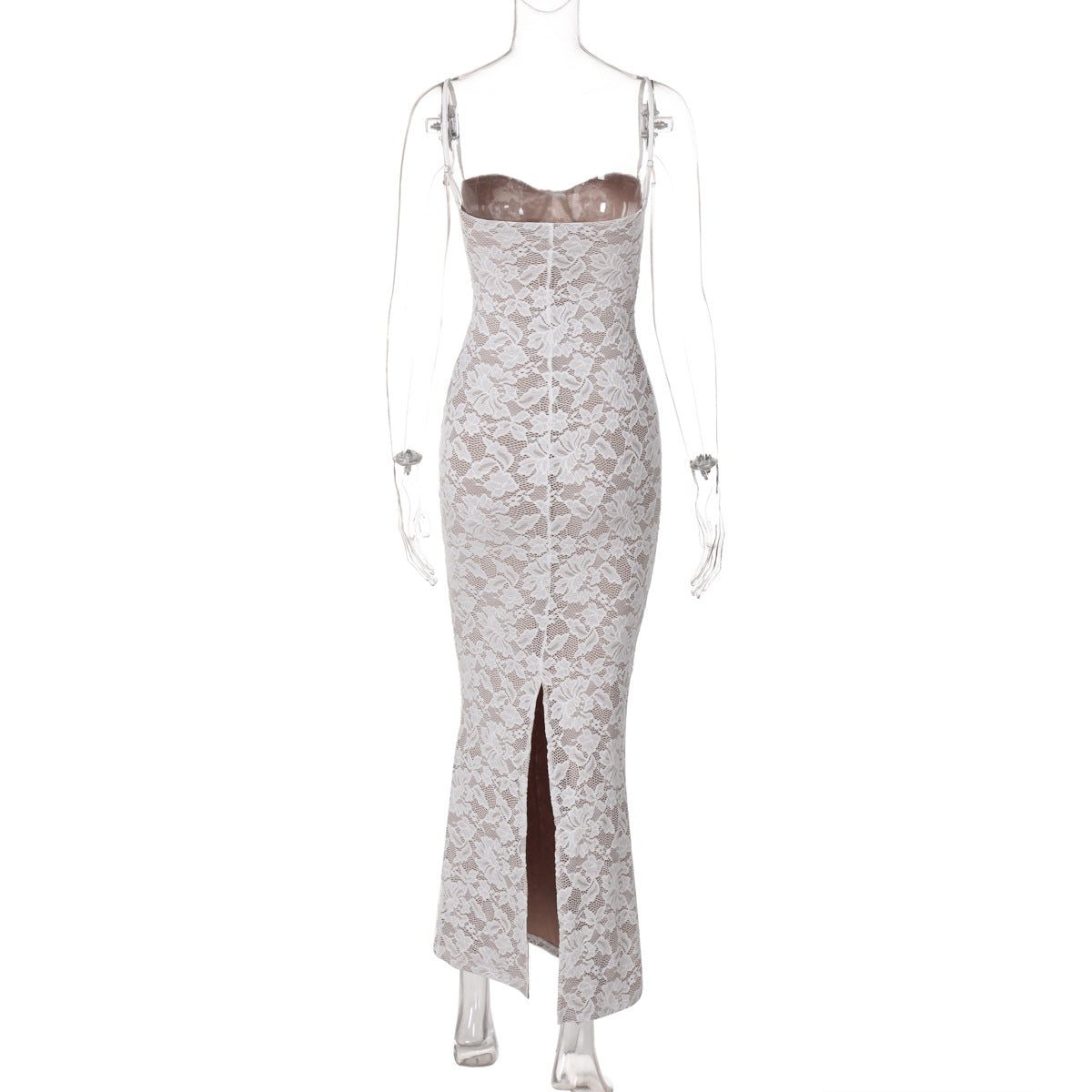 Women's Lace Bodycon Maxi Dress
