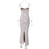 Women's Lace Bodycon Maxi Dress