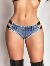 Women's Denim Mini Shorts