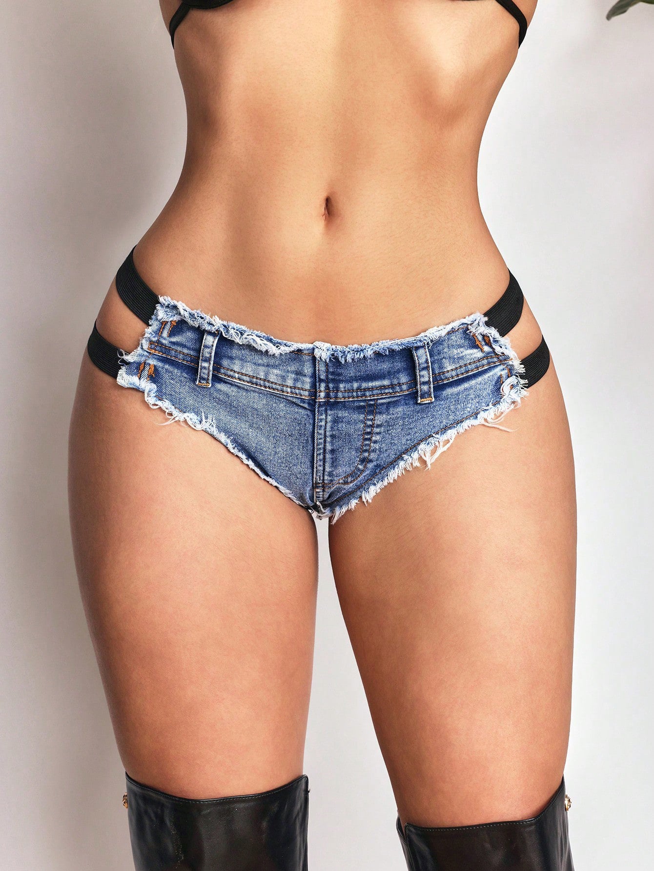 Women's Denim Mini Shorts