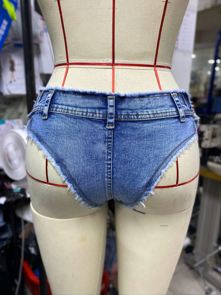 Women's Denim Mini Shorts
