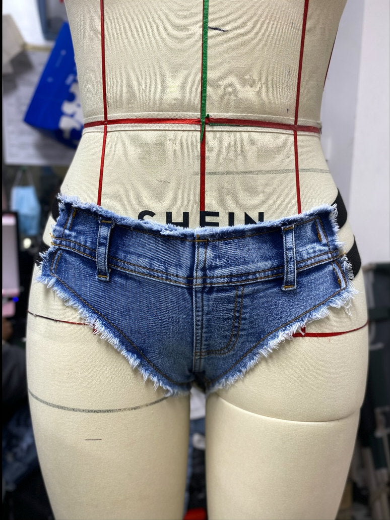 Women's Denim Mini Shorts