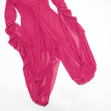 Women's Elegant Ruched Mini Dress
