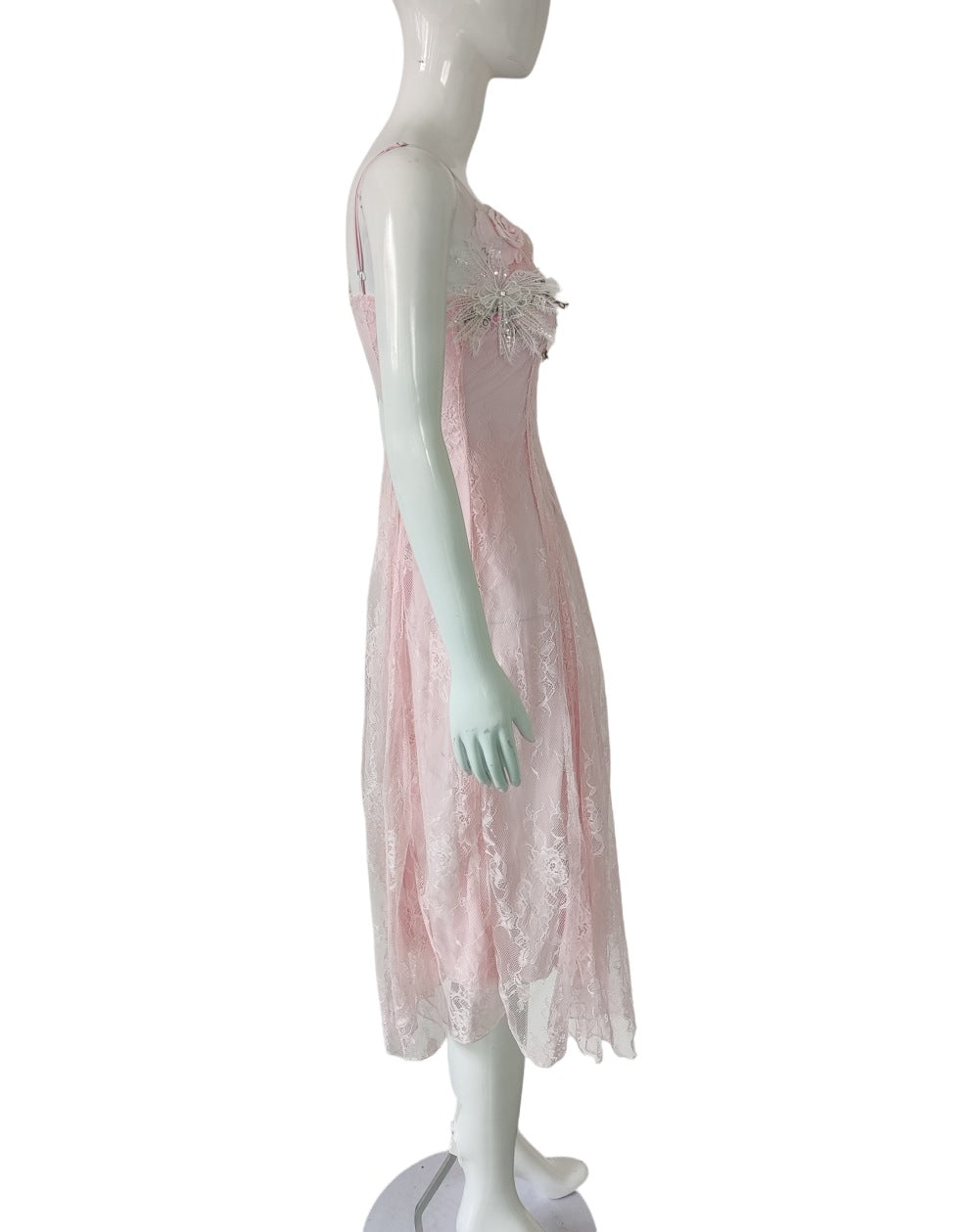Women's  Lace Floral Maxi Dress