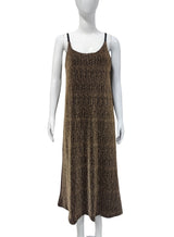 Women's Sparkly Spaghetti Strap Midi Dress