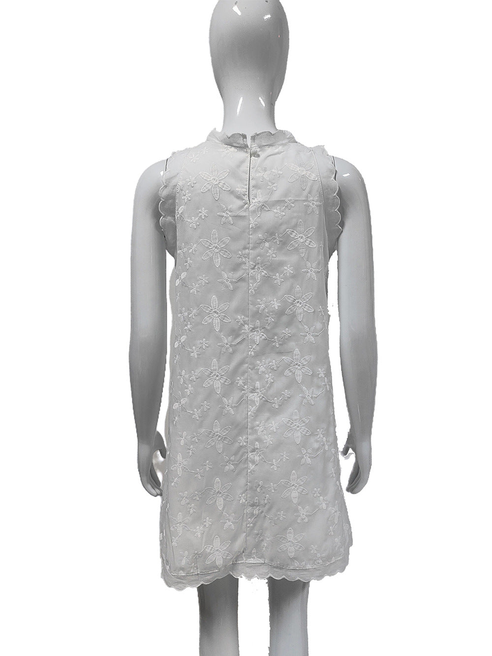 Women's Floral Embroidered Mini Dress