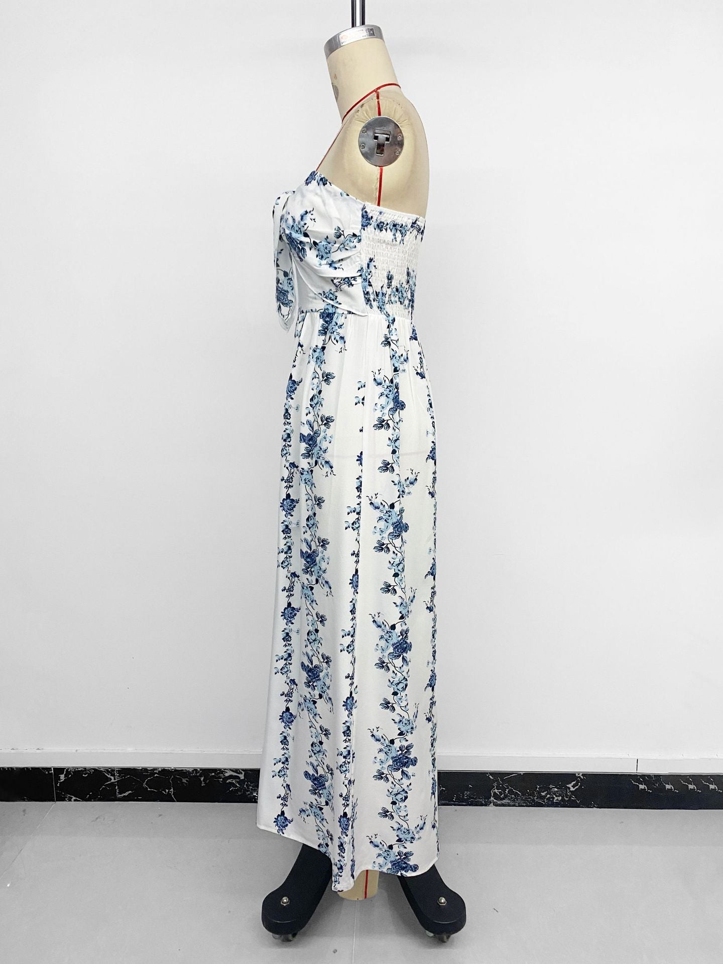 Women's Strapless Floral Jumpsuit