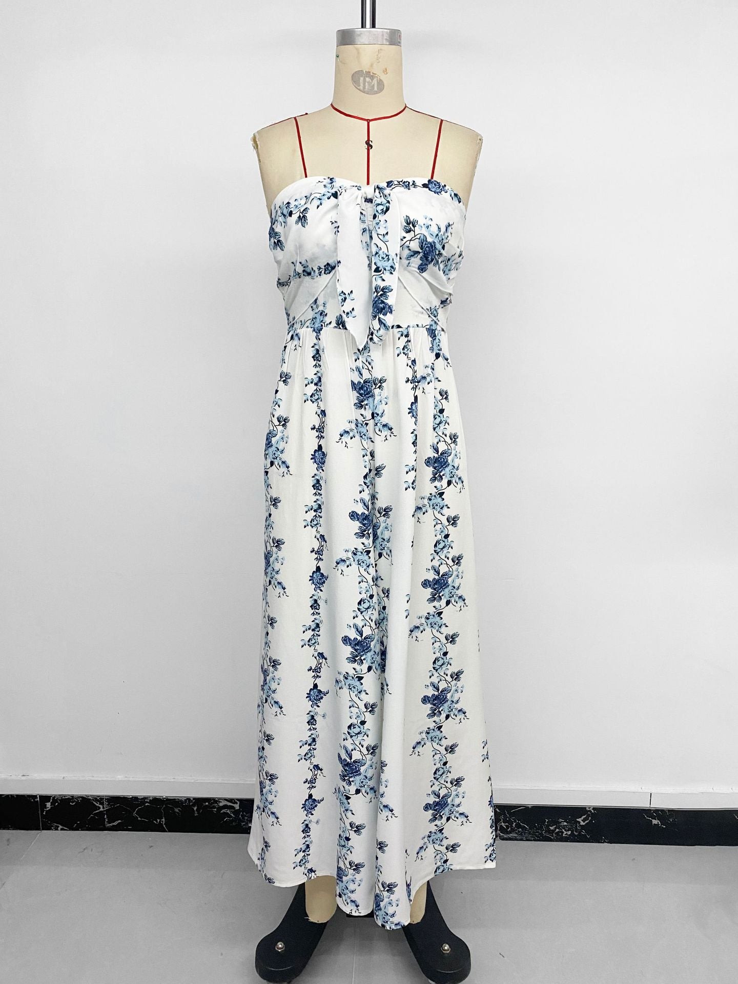 Women's Strapless Floral Jumpsuit