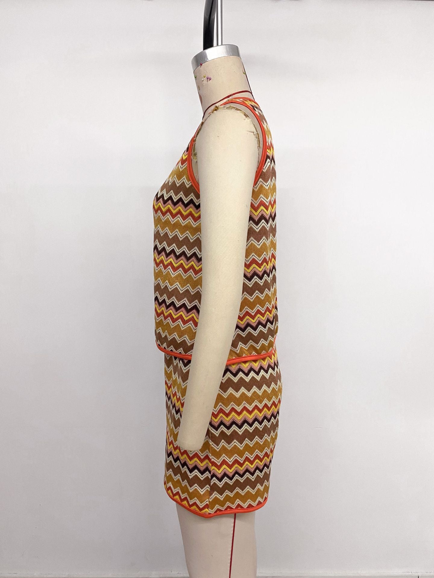 Women's Printed Tank Top & Shorts Set