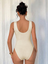 Women's Embellished Cowl Neck Romper