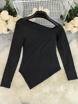 Women's Off Shoulder Long Sleeve Top