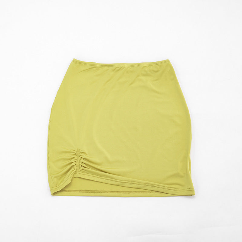 Women's Cutout Ruched Mini Dress