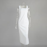 Women's Yellow Ruffle Spaghetti Strap Mini Dress