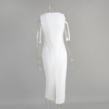 Women's Yellow Ruffle Spaghetti Strap Mini Dress