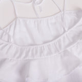 Women's Spaghetti Strap Ruffle Mini Dress