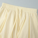 Women's Button Front Shirt & Drawstring Shorts Set
