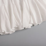 Women's High Waist Flowy Mini Skirt