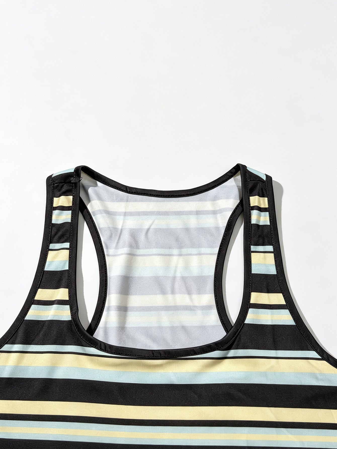 Women's Striped Tank Top Wide Leg Pants Set