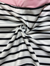 Women's Striped Tank Top and Mini Skirt Set