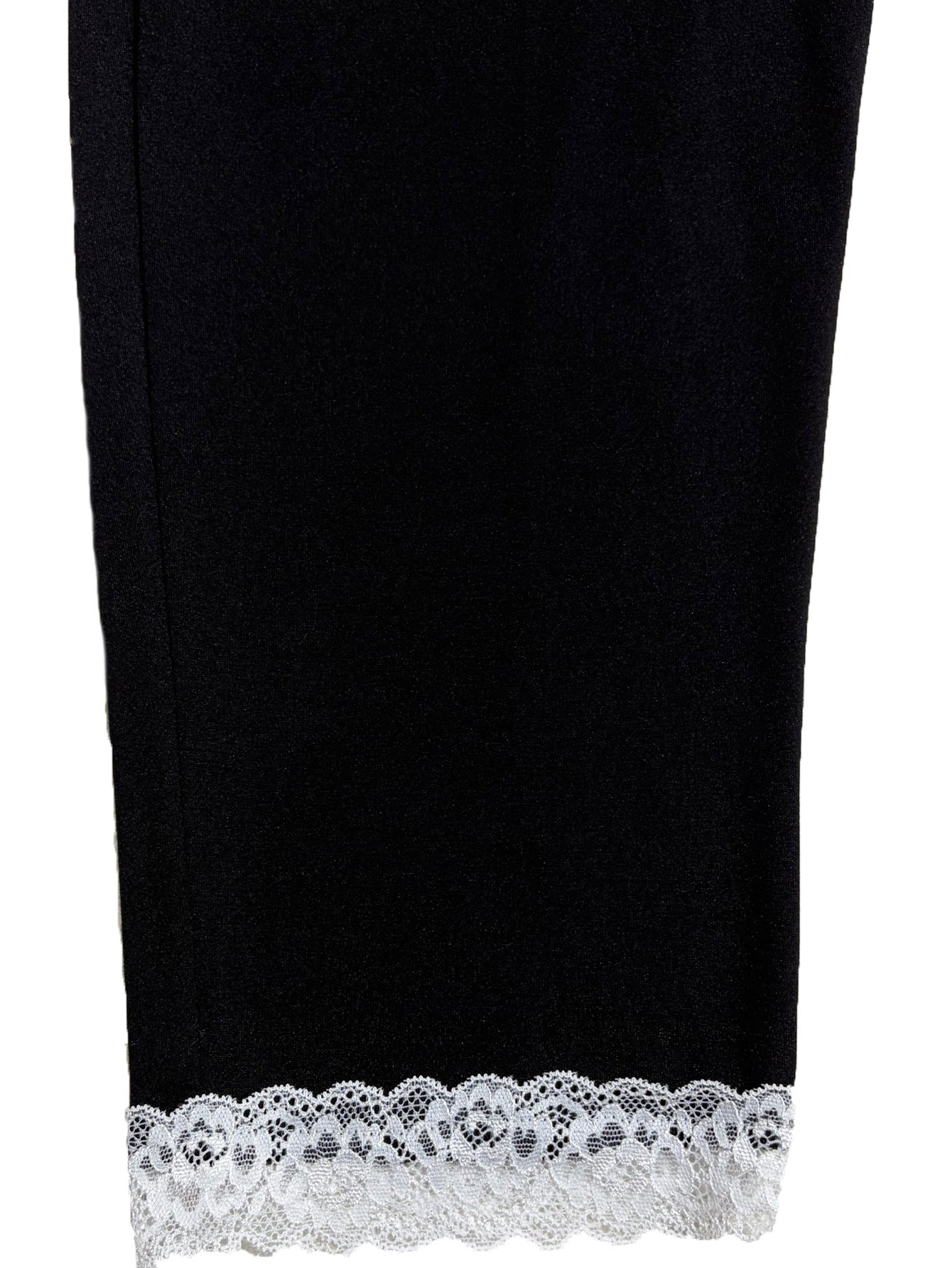 Women's Lace Trim Strapless Top & Pants Set