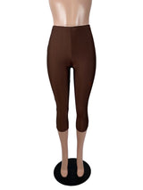 Women's High-Waisted Cropped Pants