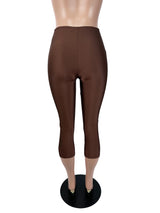 Women's High-Waisted Cropped Pants
