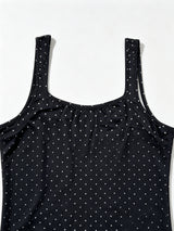 Women's Polka Dot Top and Capri Leggings Set