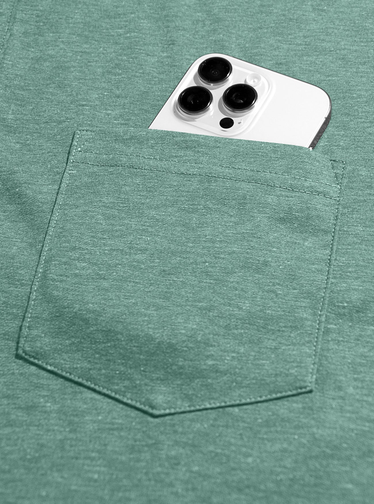 Men's Short Sleeve Henley T Shirt